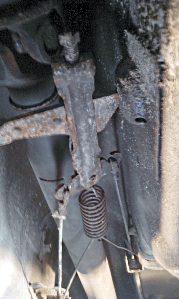 Parking brake cable tightener