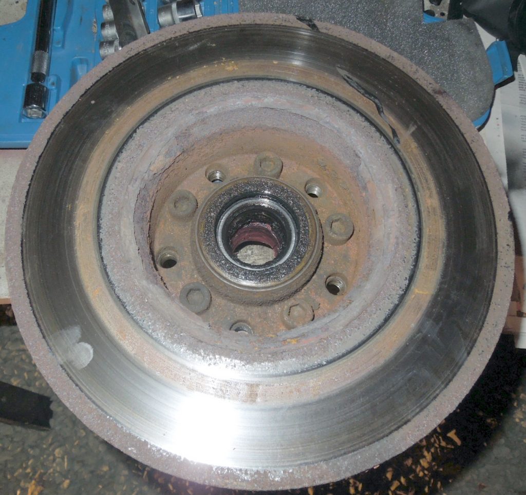 inside of front rotor