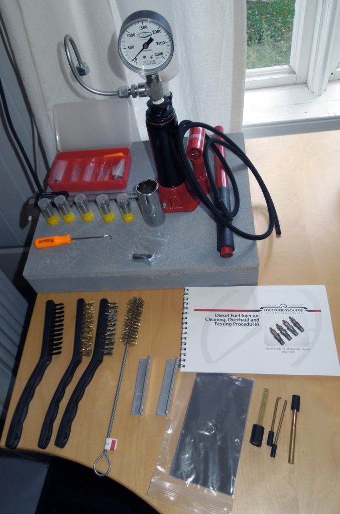 Injector tools and parts for diesel