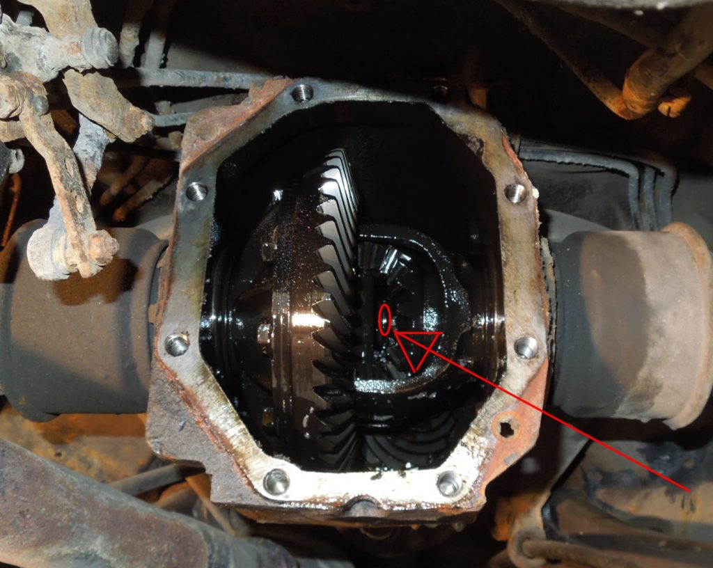 inside the w123 differential