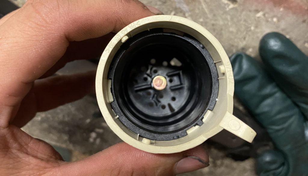 New transmission connector housing