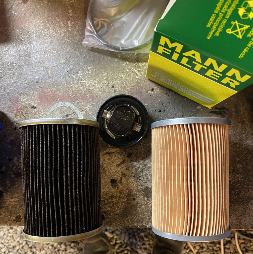 Mann Oil filter for the M110 Engine